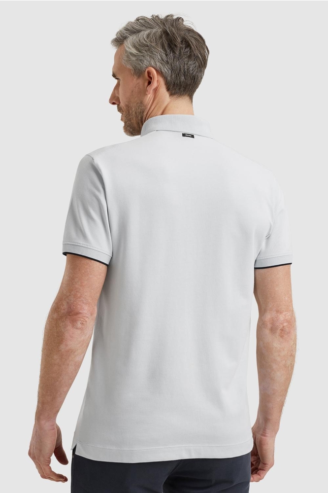 POLO VAN PIQUE MET STRETCH VPSS2504850 5368 SKYWRITING